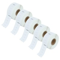 5X220 Label Etiketten FüR Dymo Labelwriter 400 Turbo EL40 EL60 19X51Mm