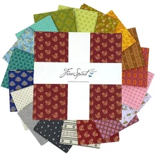 Vintage Cloth 10" Square Pack by Free Spirit