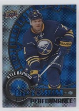 2016-17 Upper Deck Overtime Optimum Performance Blue Rainbow /10 Kyle Okposo 5j8