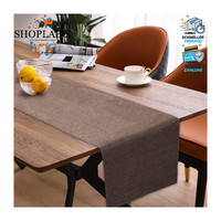 TischläUfer Modern Abwaschbar Leinenoptik Wasserabweisend 40 X 140 Cm Dekoration