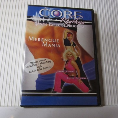 Core Rhythms Dance Exercise Program - Merengue Mania DVD Brand New Sealed