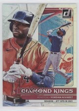 2022 Panini Donruss Diamond Kings Season Stat Line /400 Yordan Alvarez #11 8d2