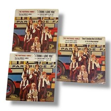 Partridge Family David Cassidy 45 Record Cover Picture Sleeve Art Lot of 3 Origi