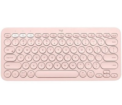 Logitech K380 Multi-Device Bluetooth Tastatur (kabellos, rosé)