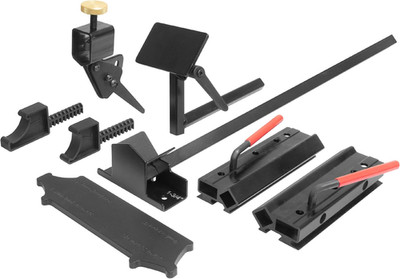 Grindmaster Lathe Tool Sharpening Jig with Quad Setup, Multi-Grind Jig and Two S