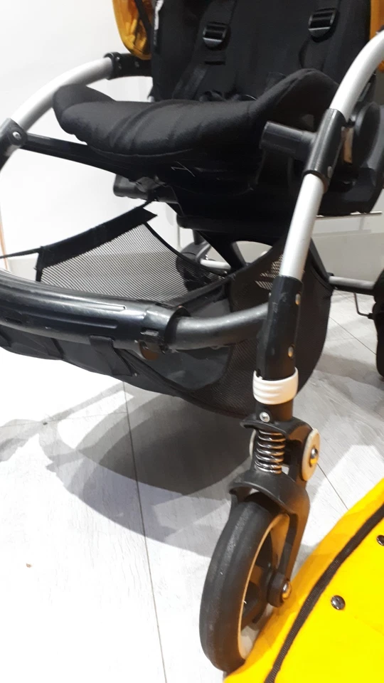 Bugaboo Bee 5 Pushchair Yellow Canopy -Footmuff-Spare Hood -TravelBag - Image 3 of 4