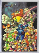 2025 Cardsmiths Capcom Mega Man X Key Art #KA2 Inserto refractor
