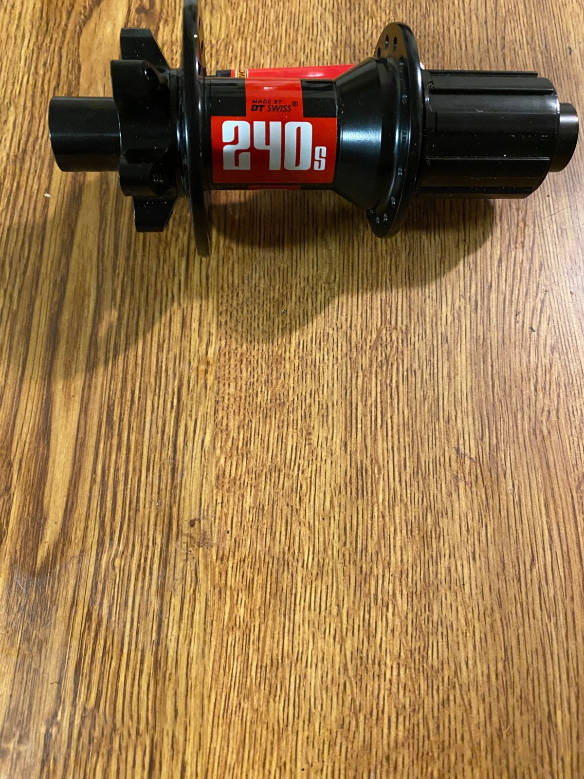 dt swiss 240 rear hub 32H 12x142 Black HG11 NEW