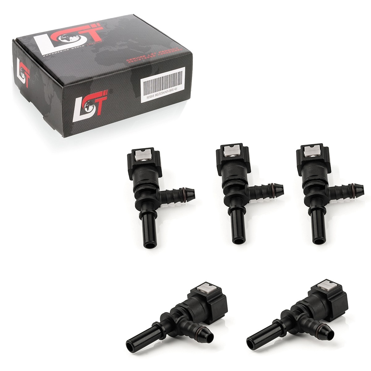 5X Quick Release Fuel Line Coupling T-Piece 7.89X6Mm For CHRYSLER