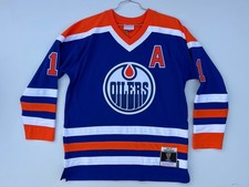 Mark Messier 1986-87 Edmonton Oilers NHL Power Play Jersey New Large M&N