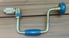 Vintage Stanley 02-253 (H1253A) 10โ Ratcheting Bit Brace Hand Drill Made in USA