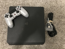PS4 / Sony Playstation 4 - Slim 1TB - FW 12.50 + CONTROLLER+CABLES