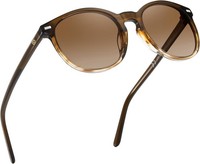 Retro Polarisierte Sonnenbrille Damen UV400 Schutz Acetat Rahmen Vintage