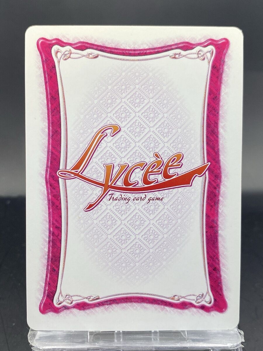 Nanaya Shiki Lycee Vintage TCG Japanese Ver. TYPE-MOON 1.0 Nanaya Shiki Lycee Vintage TCG Japanese Ver. TYPE-MOON 1.0