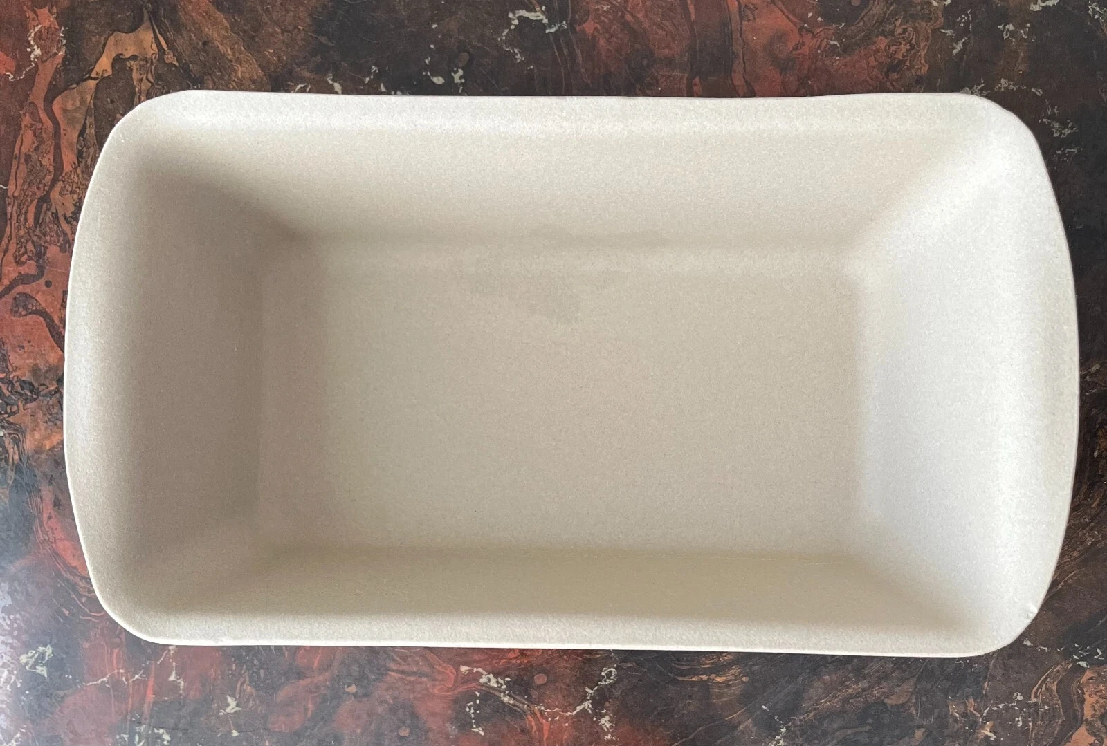 Mint Condition | Pampered Chef Stoneware Loaf Pan | All Natural | 9"x5"x3"