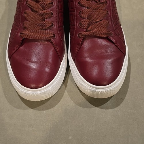 Tory Burch Marion gesteppte Turnschuhe burgunderfarben Damengröße 10,5 selten - Bild 2 von 12