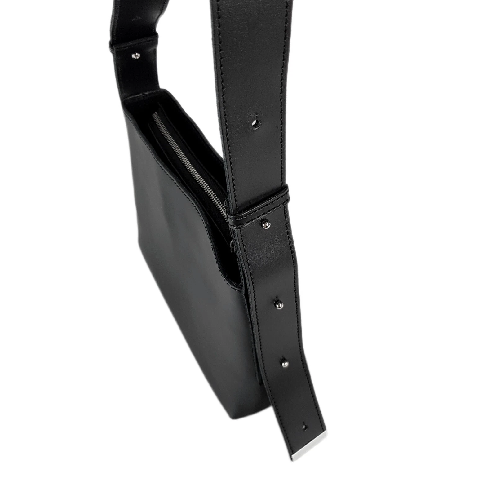 COACH Borsa donna a mano VERA PELLE borsa nera tracolla Laidies borsetta fatta a mano