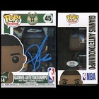 Giannis Antetokounmpo Signed Funko Pop #45 Autograph Bucks PSA/DNA AUTHENTIC