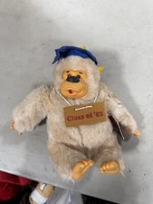 VINTAGE RUSS GONGA THUMB SUCKING MONKEY CLASS OF '82 GRADUATION CAP PLUSH APE P6
