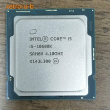 10Th Gen Intel Core I5-10600k LGA 1200 Desktop CPU Processor 4.1Ghz Six-core