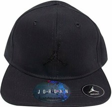 Nike Air Jordan Jacquard Cap Youth ANTHRACITE BLACK 6A8391 INFANT 12-24 MO NWT