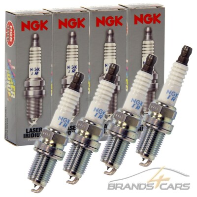 4x NGK ZÜNDKERZE ZÜNDKERZEN IFR6J11 7658 FÜR DAIHATSU COPEN 0.7