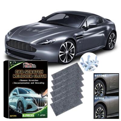 NEW 6x Nano Glitter Cloth For Car Scratches Magic Cloth Scratch Remover Durab_