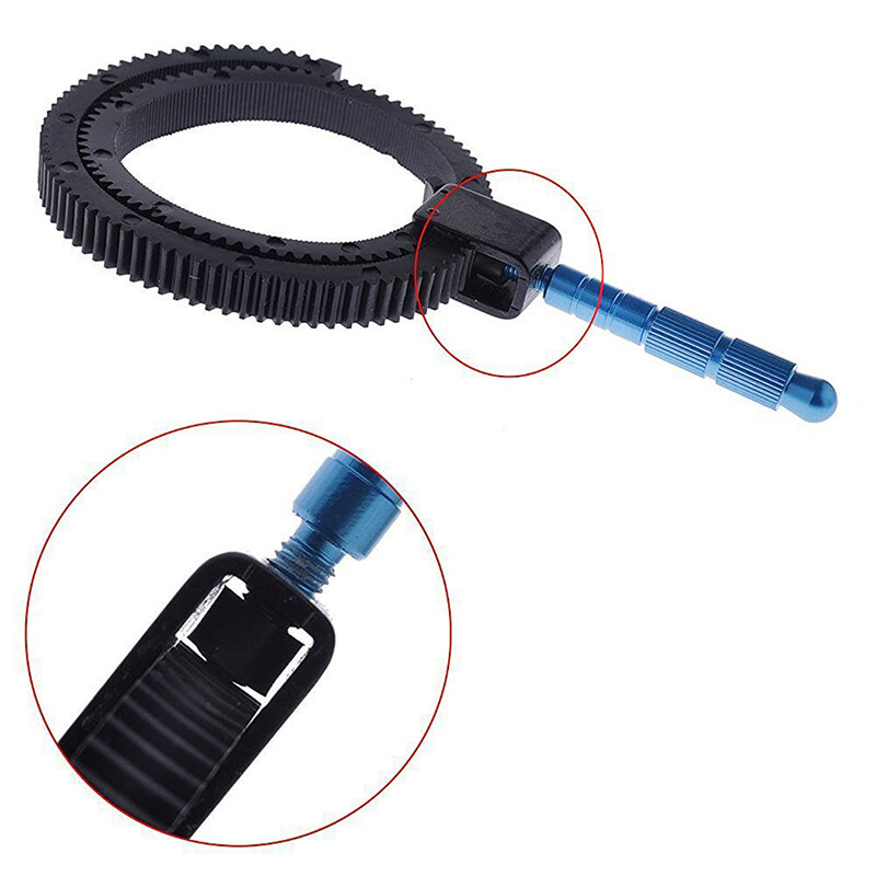 Zoom Focusing Follow Focus Handle Scale Lever with Gear Ring for Camera