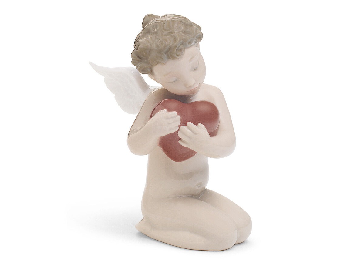 NAO BY LLADRO FOREVER IN MY HEART #1611 BRAND NEW IN BOX ANGEL