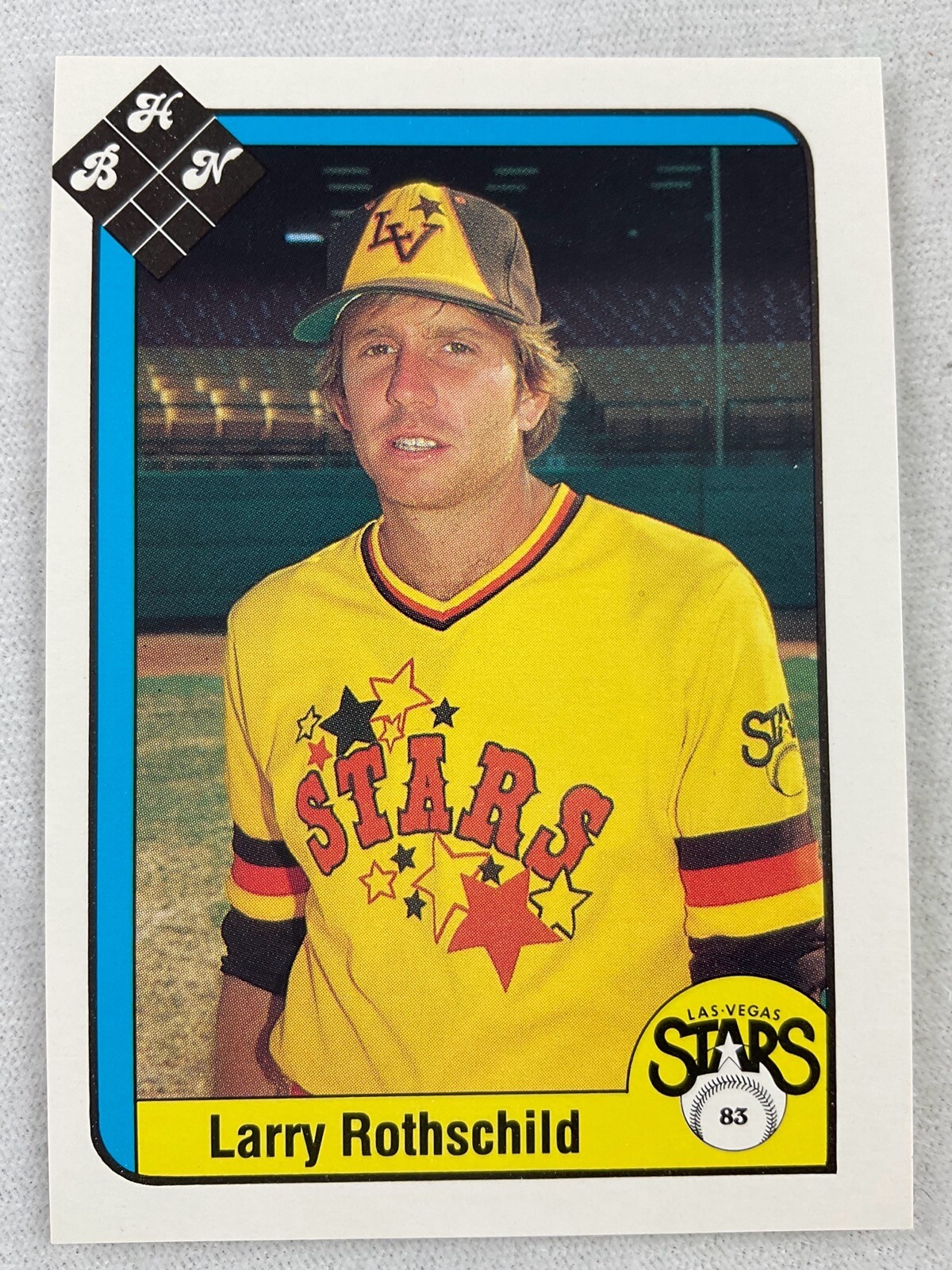 1983 Baseball Hobby News Las Vegas Stars - Larry Rothschild (RC) for ...