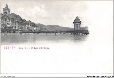 ACH-P3-SUISSE-0218 - Luzern - Ruthhaus Und Kapellbrücke
