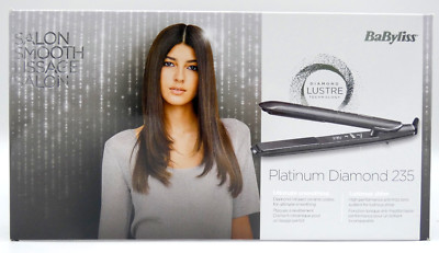 BaByliss Platinum Diamond Profi Glätteisen ST259E Super-Ion Diamant-Keramik OVP