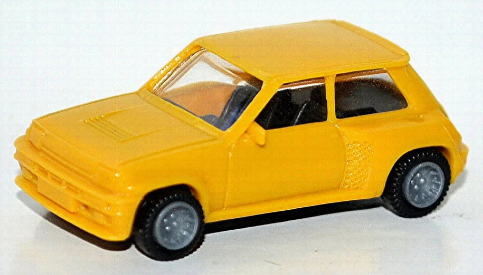 Renault 5 Turbo 1980-82 Sportiva Limousine Gialla 1:87 Miber 1121 - Immagine 2 di 4