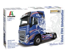 Italeri Volvo FH4 Globetrotter Medium Roof Tractor Cab 1:24 3942 Plastic Model
