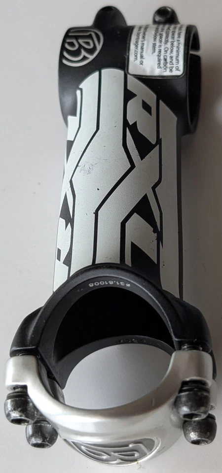 Bontrager RXL stem 100mm 7deg 31.8 clamp 122g - Image 4 of 4