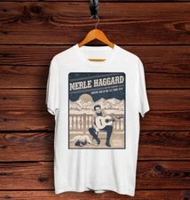 Merle Haggard 1970 Concert T Shirt 1987 Size S-5XL