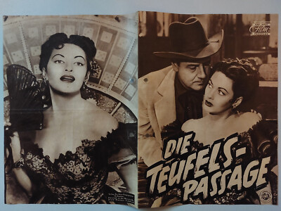 DNF 1954  Die Teufelspassage  Joel McCrea, Yvonne De Carlo, Pedro Armendáriz