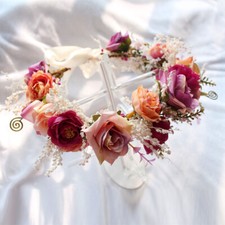 1PC Wedding Bridal Garland Flower Headband Headwear Tiara Vacation Seaside Style