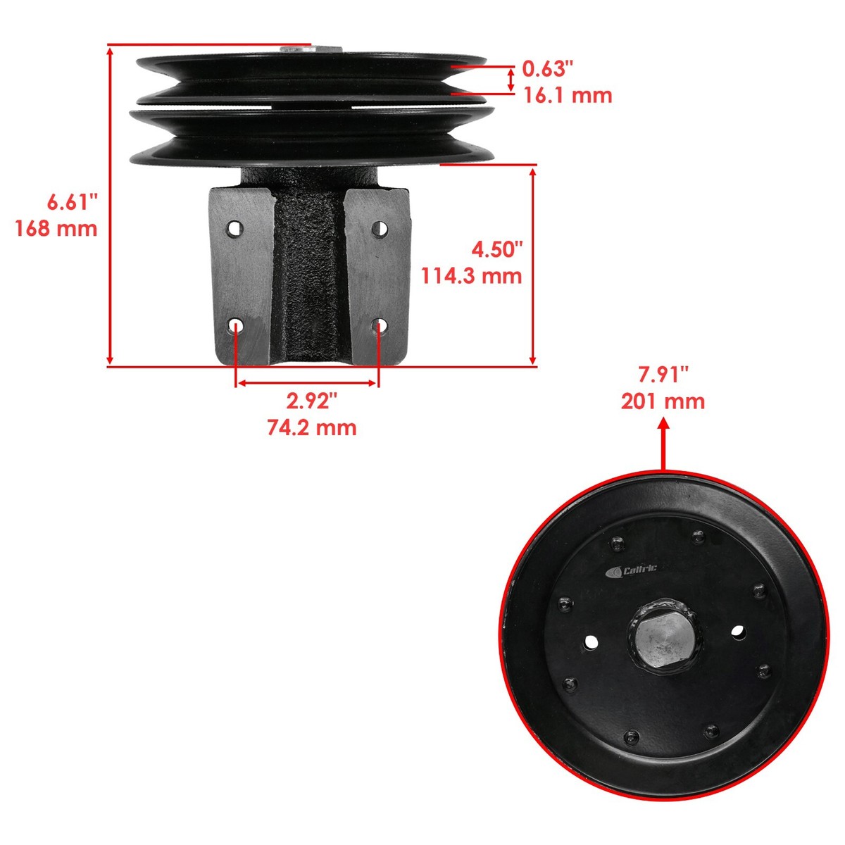 Caltric 103-3248 Jackshaft Assy For Exmark LAS23 LAS25 LZ20 LZ23