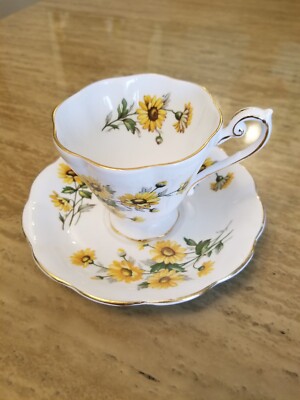 Vintage Royal Standard Teacup and Saucer  Fine Bone China England #1842.