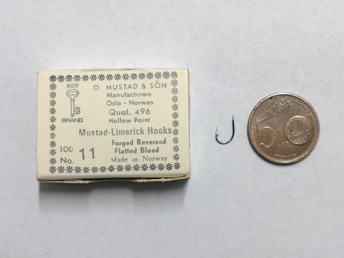Ami MUSTAD 496 Hameçons Pêche - Lot De 100 Pièces, Taille 11 (réf. MU188)