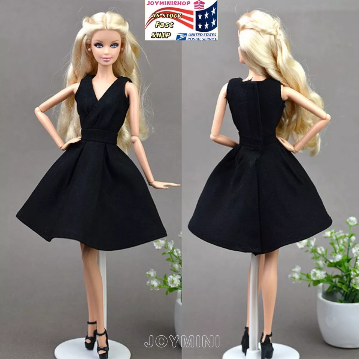 4 Gorgeous DIY Barbie Doll Dresses 👗 Barbie Skirt & Glamorous Party Gown  for Barbie - YouTube