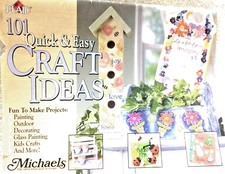 Plaid 101 Quick and Easy Craft Ideas Book Projects Pattern Michaels