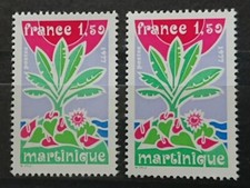 France Variété De Couleur Timbre N° 1915 ( Claire Et Foncé ) / Neuf**/ 1977