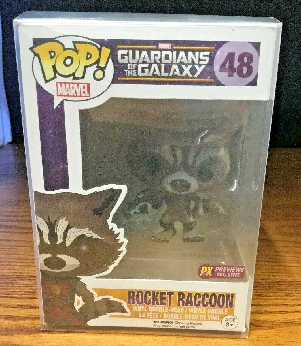 Rocket raccoon funko pop px 2025