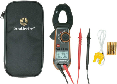 21510N Clamp Meter; Third-Hand Test Probe Holder; 400A AC Current Range; CAT III