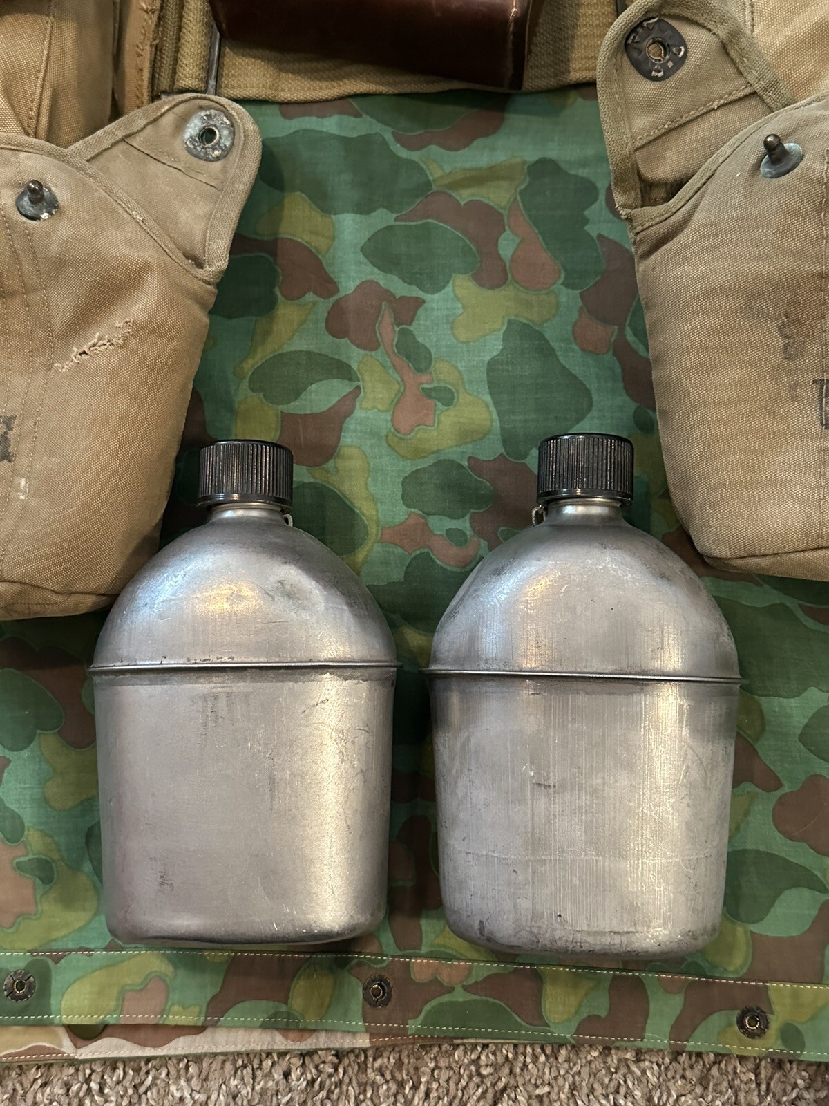 WW2 USMC M1937 BAR Gunner Belt Loadout (Rare Belt) eBay