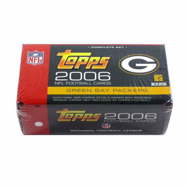 2006 NFL Topps Football Complete Set Green Bay Packers 385 Cards 5 