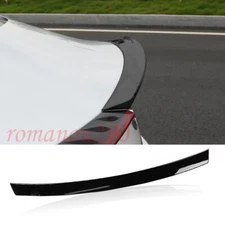 For Hyundai Sonata 2020-2021 Glossy Black Rear Tail Trunk Spoiler Wing Lip Trim