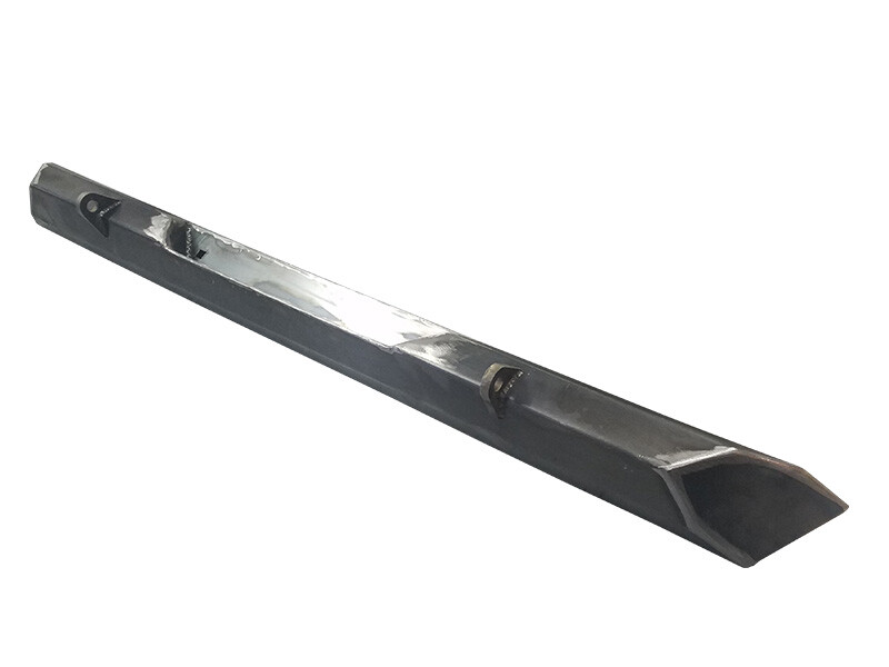 1971-1980 International Scout 2 / II Steel Front and Rear Bumper Set RAW STEEL